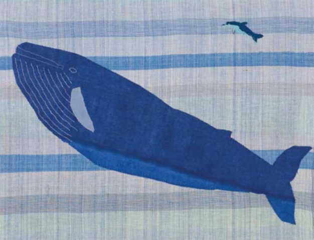 Blue Whale by Lil Tudor-Craig. Environmental Artist, Lampeter Wales