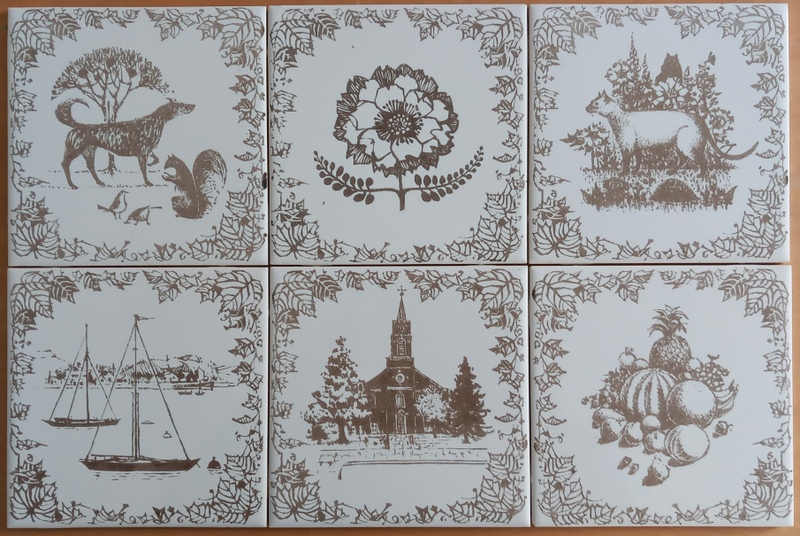 Hampstead range, set of 6, soft brown